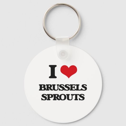 Porte-clés I Love Brussels Sprouts (Recto)