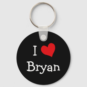 Porte-clés I Love Bryan
