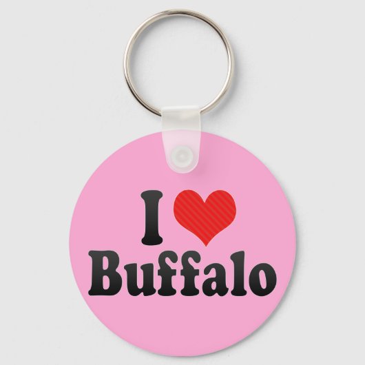 Porte-clés I Love Buffalo (Recto)