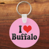 Porte-clés I Love Buffalo (Recto)