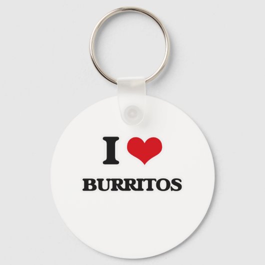 Porte-clés I Love Burritos (Recto)