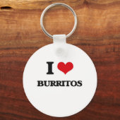 Porte-clés I Love Burritos (Recto)
