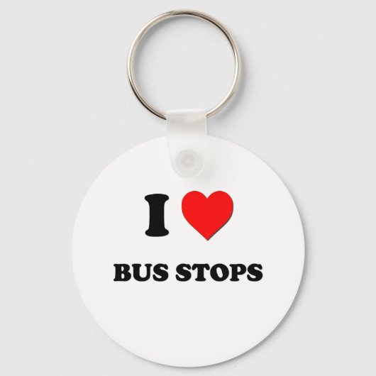 Porte-clés I Love Bus Arrops (Recto)