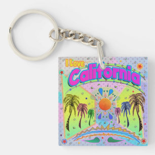 Porte-clés I LOVE California Calm Desire Porte - clé
