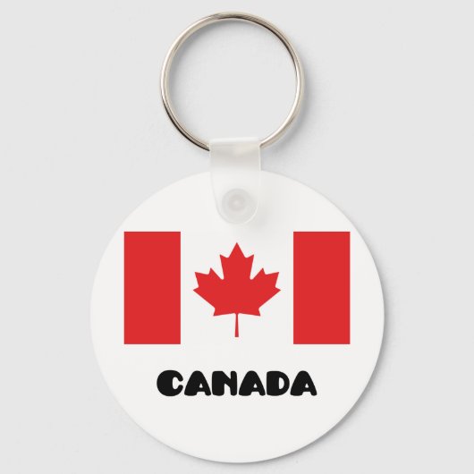 Porte-clés I Love Canada (Recto)