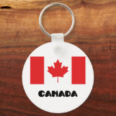 Porte-clés I Love Canada (Recto)
