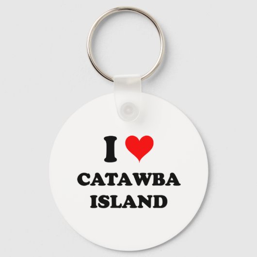 Porte-clés I Love Catawba Island (Recto)