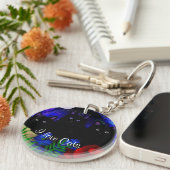 Porte-clés "I Love Cats" (Devant Droit)