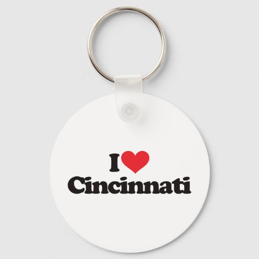 Porte-clés I Love Cincinnati (Recto)