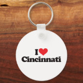 Porte-clés I Love Cincinnati (Recto)