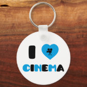 Porte-clés I Love Cinema (Recto)