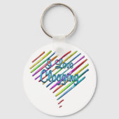 Porte-clés I Love Clogging (Recto)