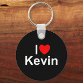 Porte-clés I Love (Coeur) Kevin (Recto)