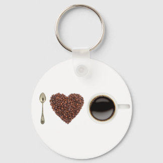 Porte-clés I Love Coffee 01
