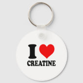 Porte-clés I Love Creatine  (Recto)