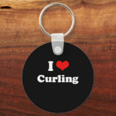 Porte-clés I Love Curling Tshirt (Recto)