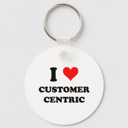 Porte-clés I Love Customer Centric (Recto)