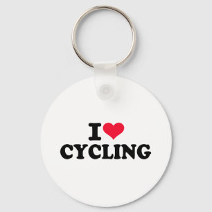 Porte-clés I love cycling