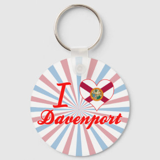 Porte-clés I Love Davenport, Floride