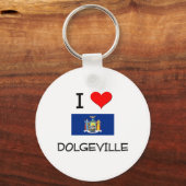 Porte-clés I Love Dolgeville New York (Recto)