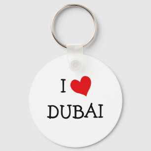 Porte-clés I Love DUBAI