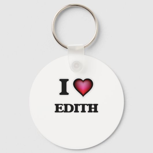 Porte-clés I Love Edith (Recto)