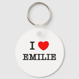 Porte-clés I Love Emilie