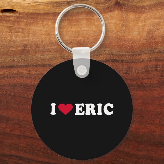 PORTE-CLÉS I LOVE ERIC (Recto)