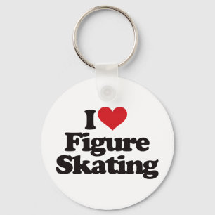 Porte-clés I Love Figure Skating