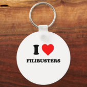 Porte-clés I Love Filibusters (Recto)