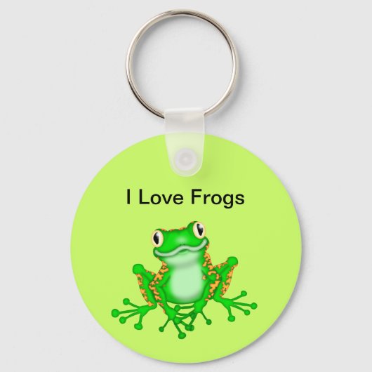 Porte-clés I Love Frogs Porte - clé (Recto)