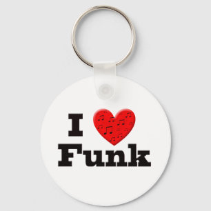 Porte-clés I Love Funk