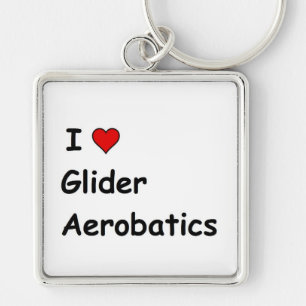 Porte-clés I Love Glider Aerobatics