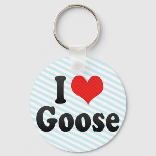 Porte-clés I Love Goose