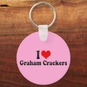 Porte-clés I Love Graham Crackers (Recto)