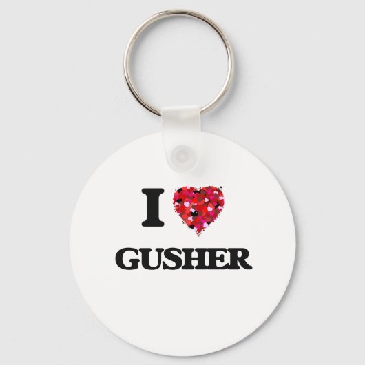 Porte-clés I Love Gusher (Recto)