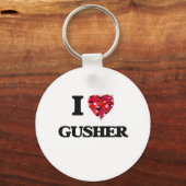Porte-clés I Love Gusher (Recto)
