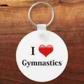 Porte-clés I Love Gymnastique (Recto)