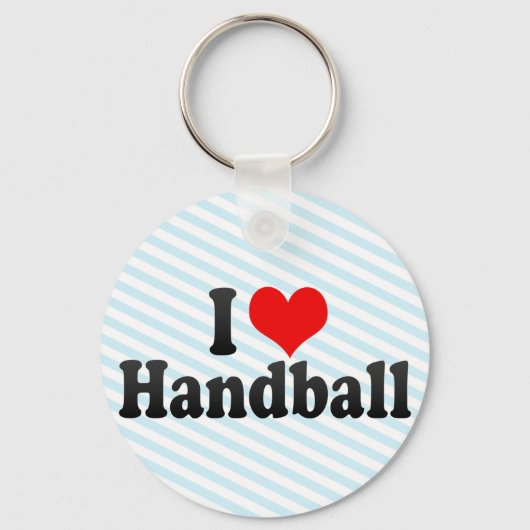 Porte-clés I Love Handball (Recto)