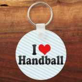 Porte-clés I Love Handball (Recto)