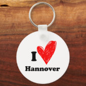 Porte-clés I Love Hanovre (Recto)