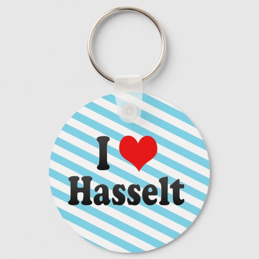 Porte-clés I Love Hasselt, Belgique (Recto)
