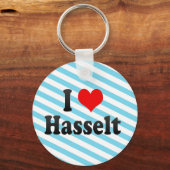 Porte-clés I Love Hasselt, Belgique (Recto)