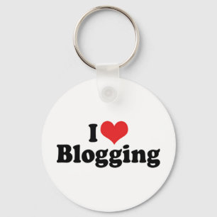 Porte-clés I Love Heart Blogging