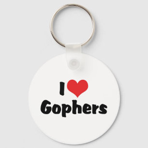 Porte-clés I Love Heart Gophers