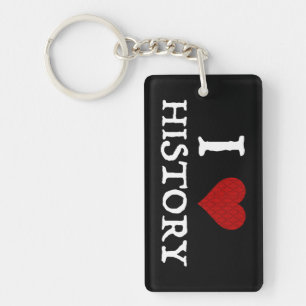 Porte-clés I Love (Heart) History
