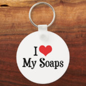Porte-clés I Love Heart My Soaps - Soap Opera Lover (Recto)