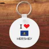 Porte-clés I Love Hershey Pennsylvania (Recto)