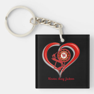 Porte-clés I Love HOJ