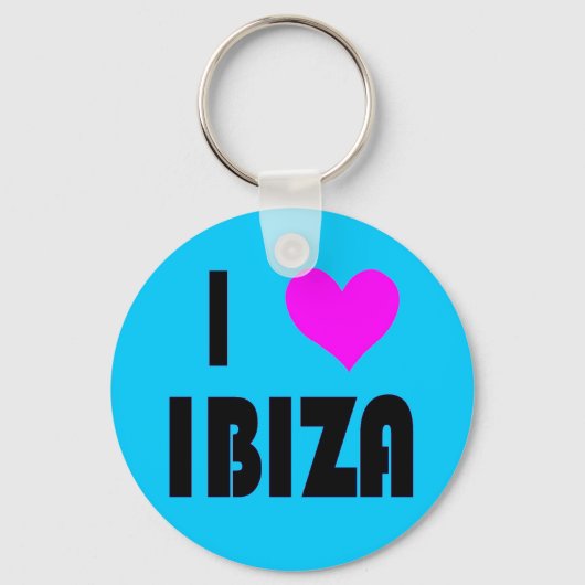 Porte-clés I Love Ibiza porte - clé (Recto)